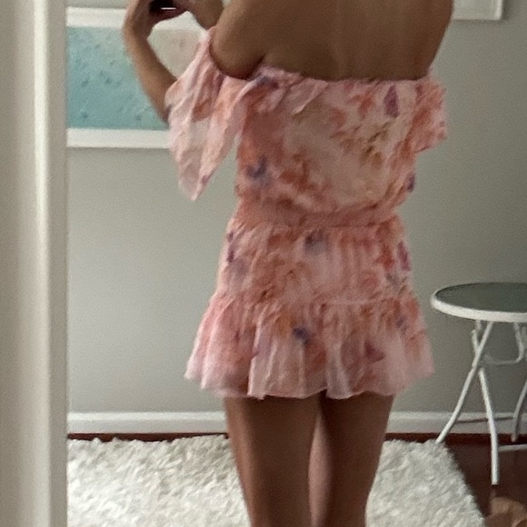 Amanda Uprichard butterfly Flutter Romper - Picture 5 of 6